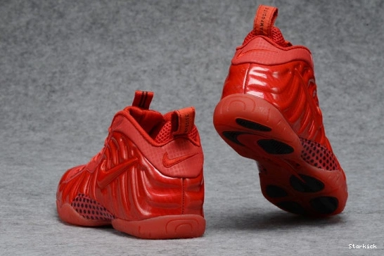 Red  Pro October 624041-603 Air Foamposite 0112